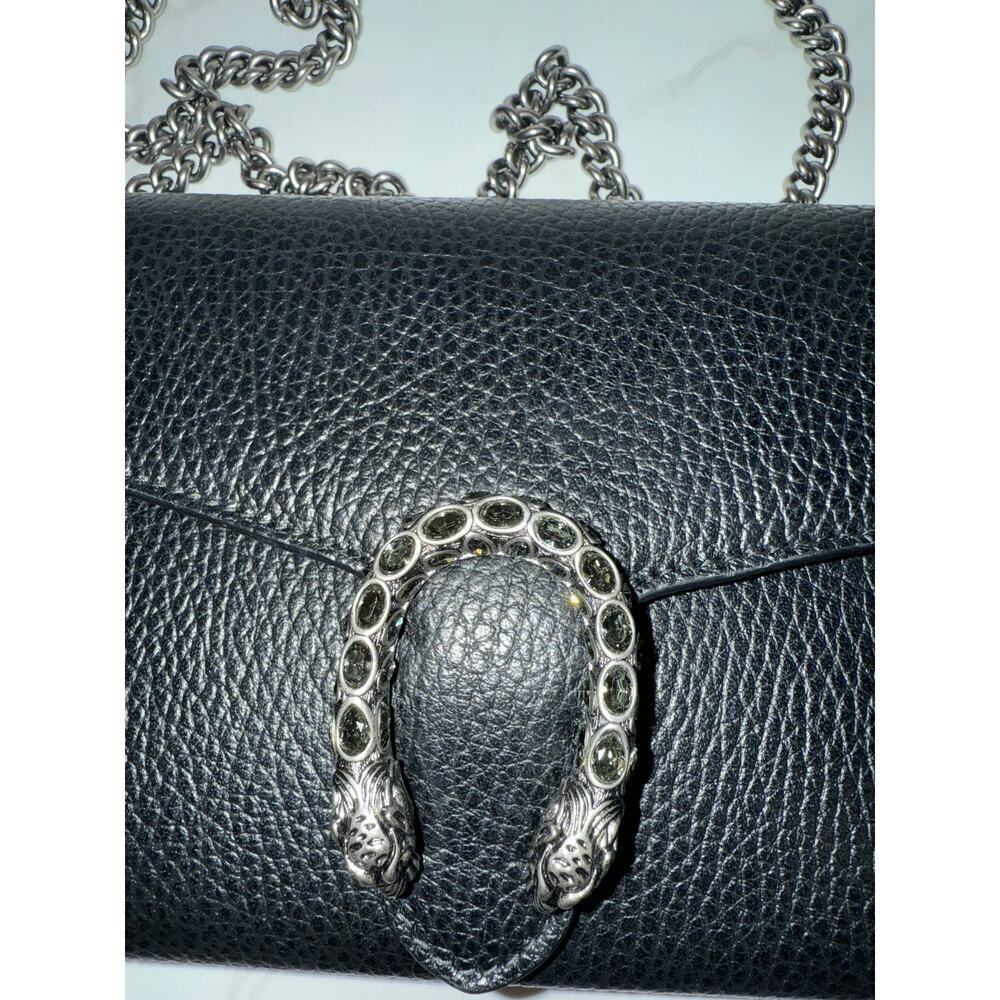 Gucci Dionysus WOC in Black Leather - Excellent Condition - Picture 5 of 6